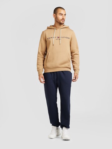 TOMMY HILFIGER Tapered Trousers 'Essential' in Blue