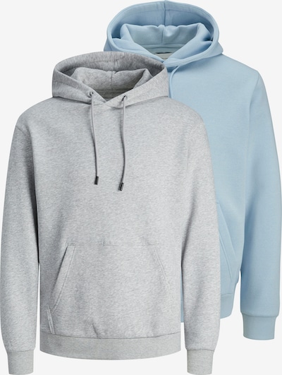 Megztinis be užsegimo 'JJEBRADLEY' iš JACK & JONES, spalva – šviesiai mėlyna / pilka, Prekių apžvalga