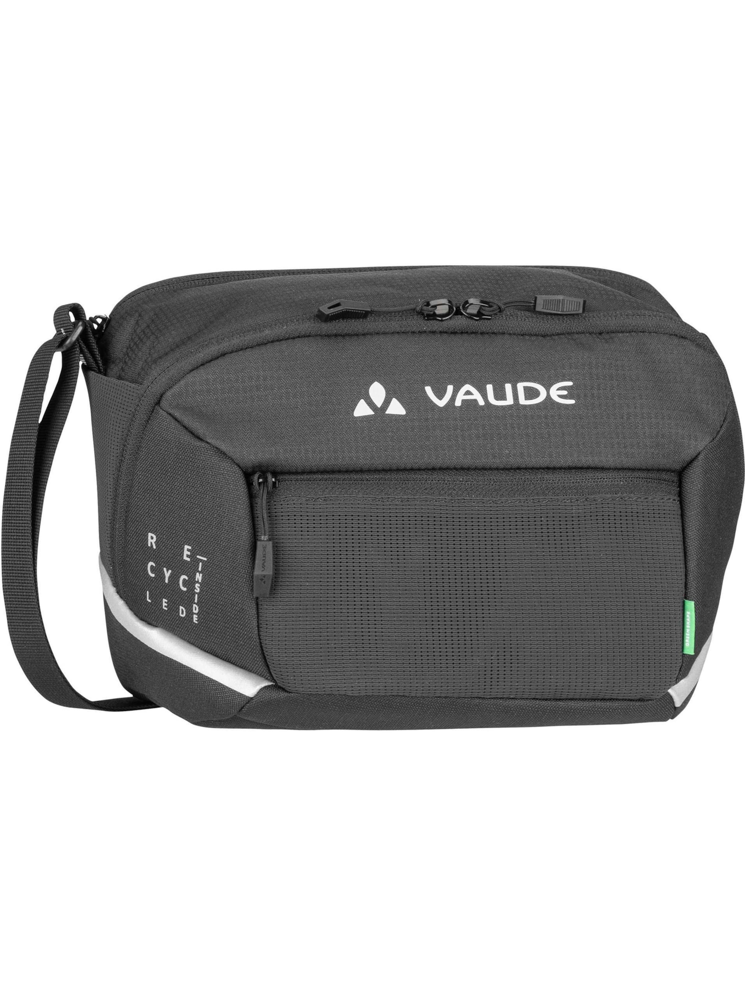 VAUDE Fahrradtasche 'Cycle Box' in Schwarz: Vorderseite