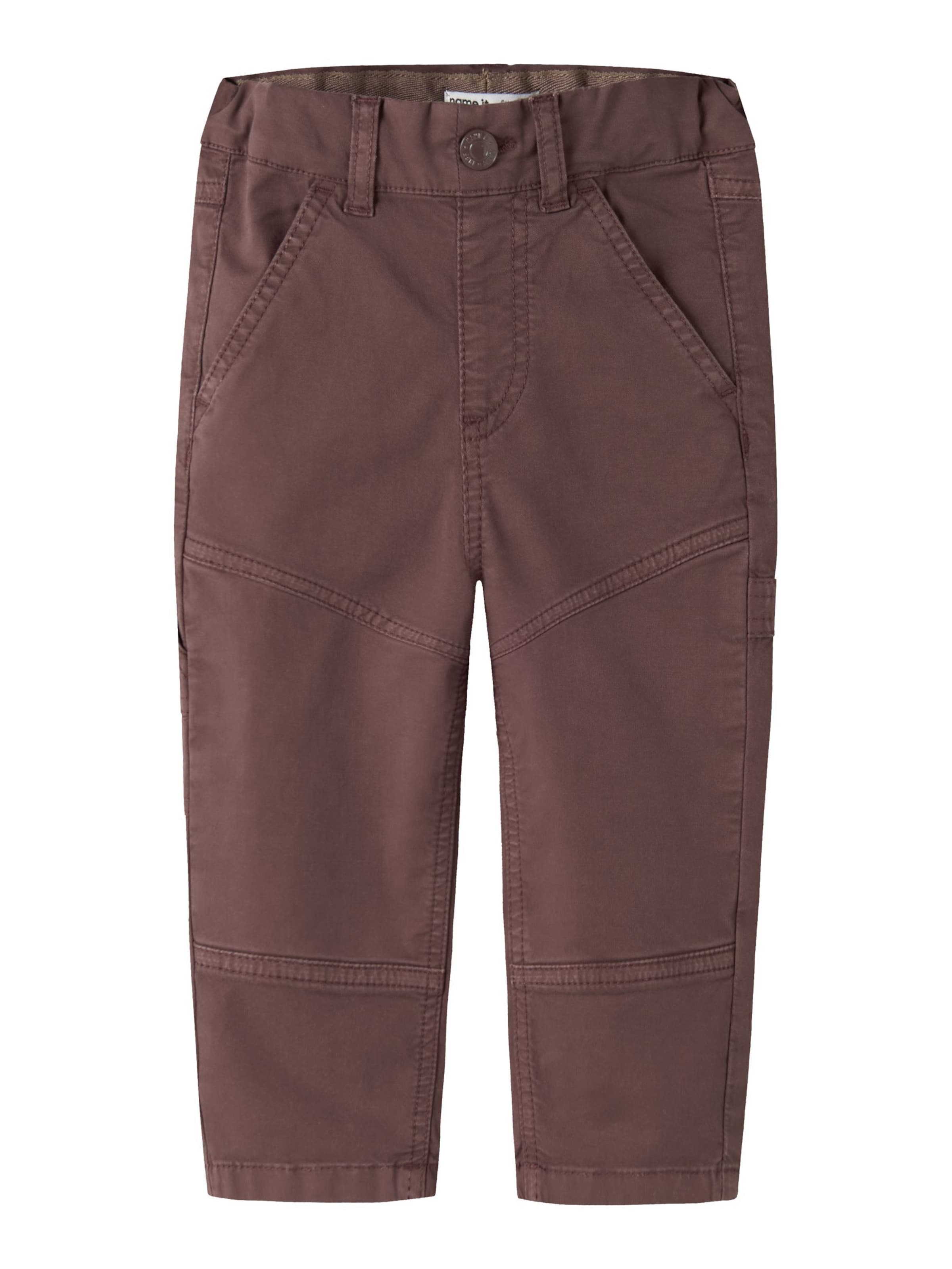Regular Pantalon 'NMMBen' NAME IT en marron : devant