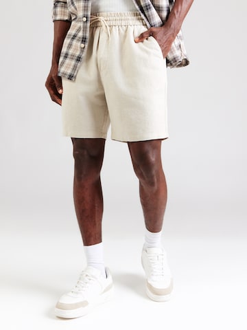 Les Deux - regular Pantalón en beige: frente