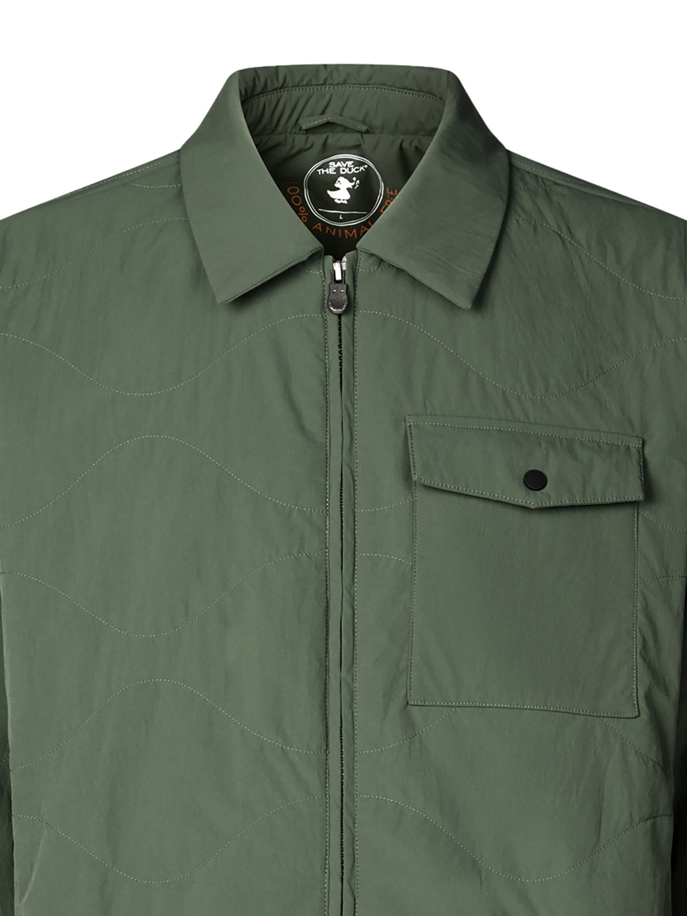 SAVE THE DUCK - Casaco meia-estação 'Blue' em verde