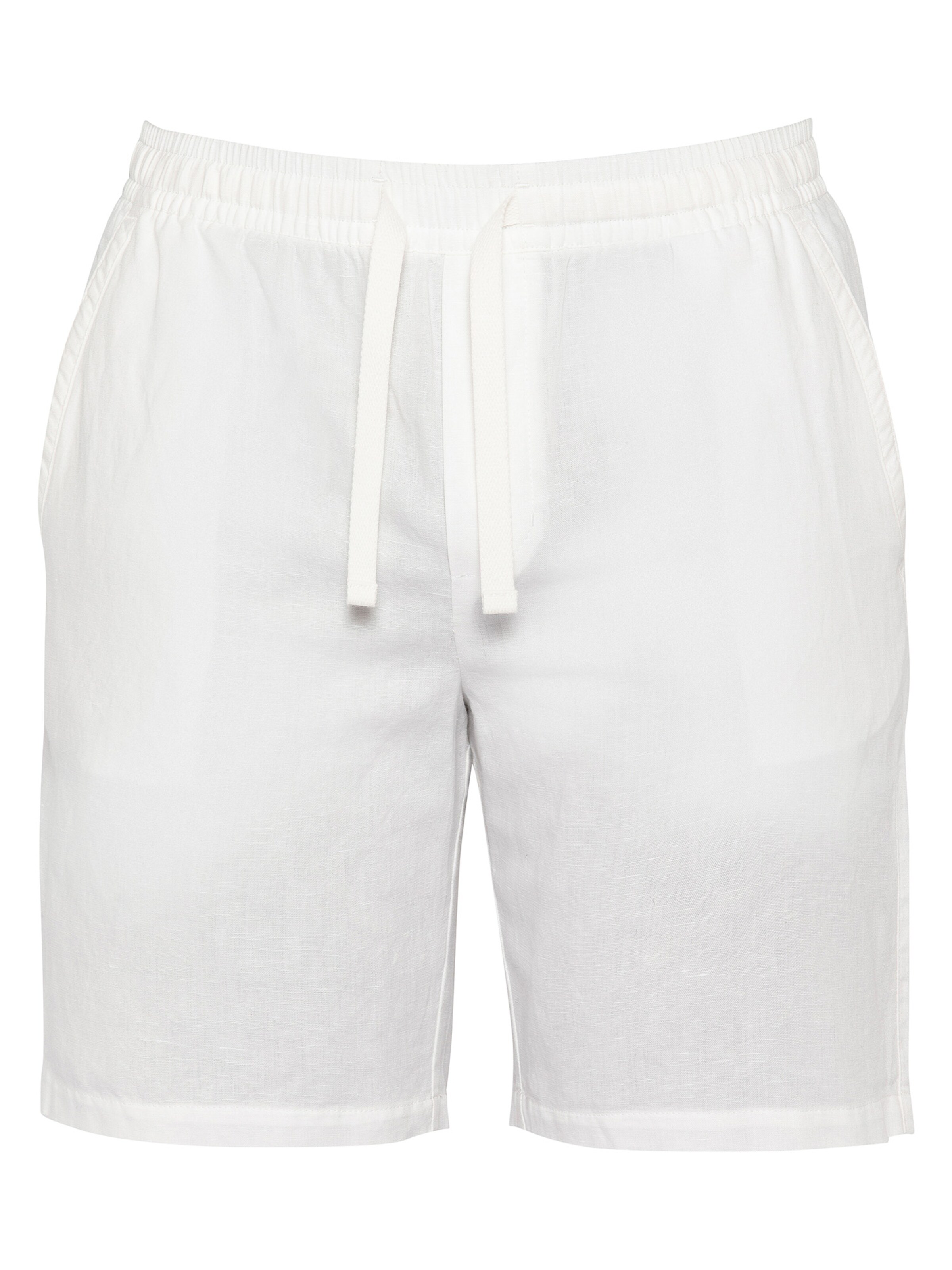 Schott NYC Slim fit Pants in White: front
