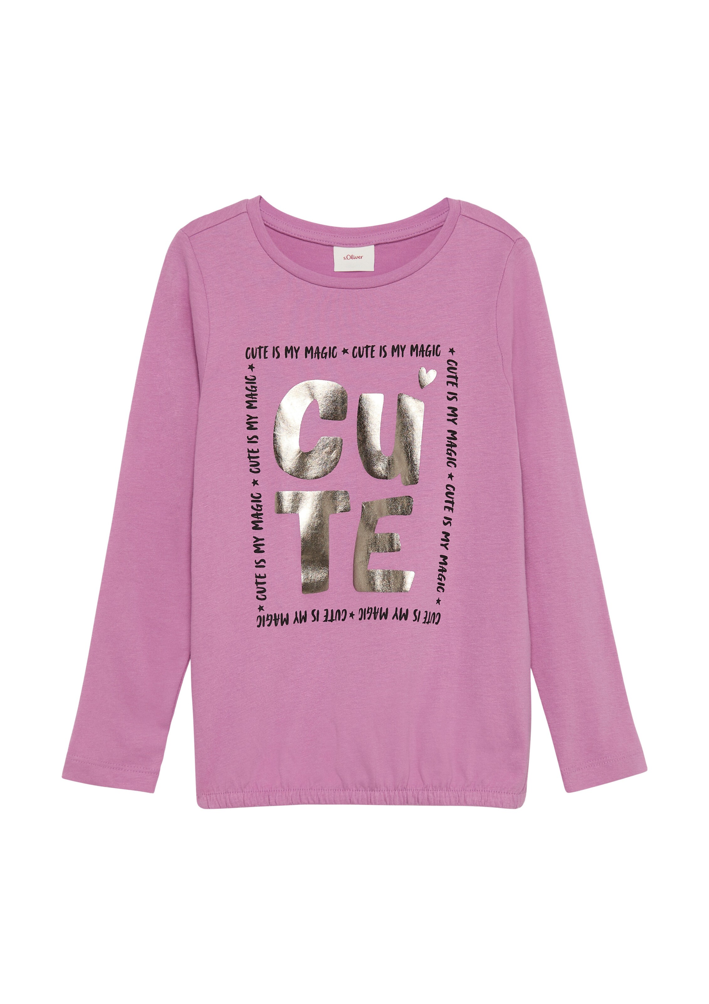 T-Shirt s.Oliver en rose : devant