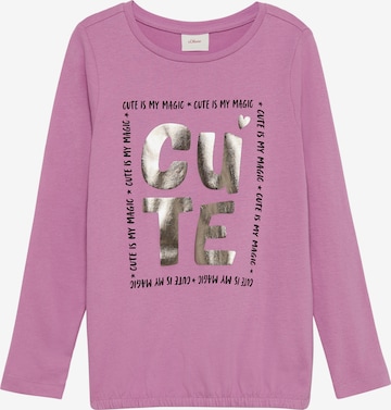 s.Oliver Shirt in Pink: Vorderseite