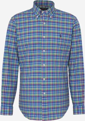 Polo Ralph Lauren Button Up Shirt in Blue: front