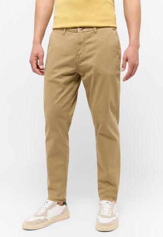 MUSTANG Slimfit Chinohose in Beige: Vorderseite