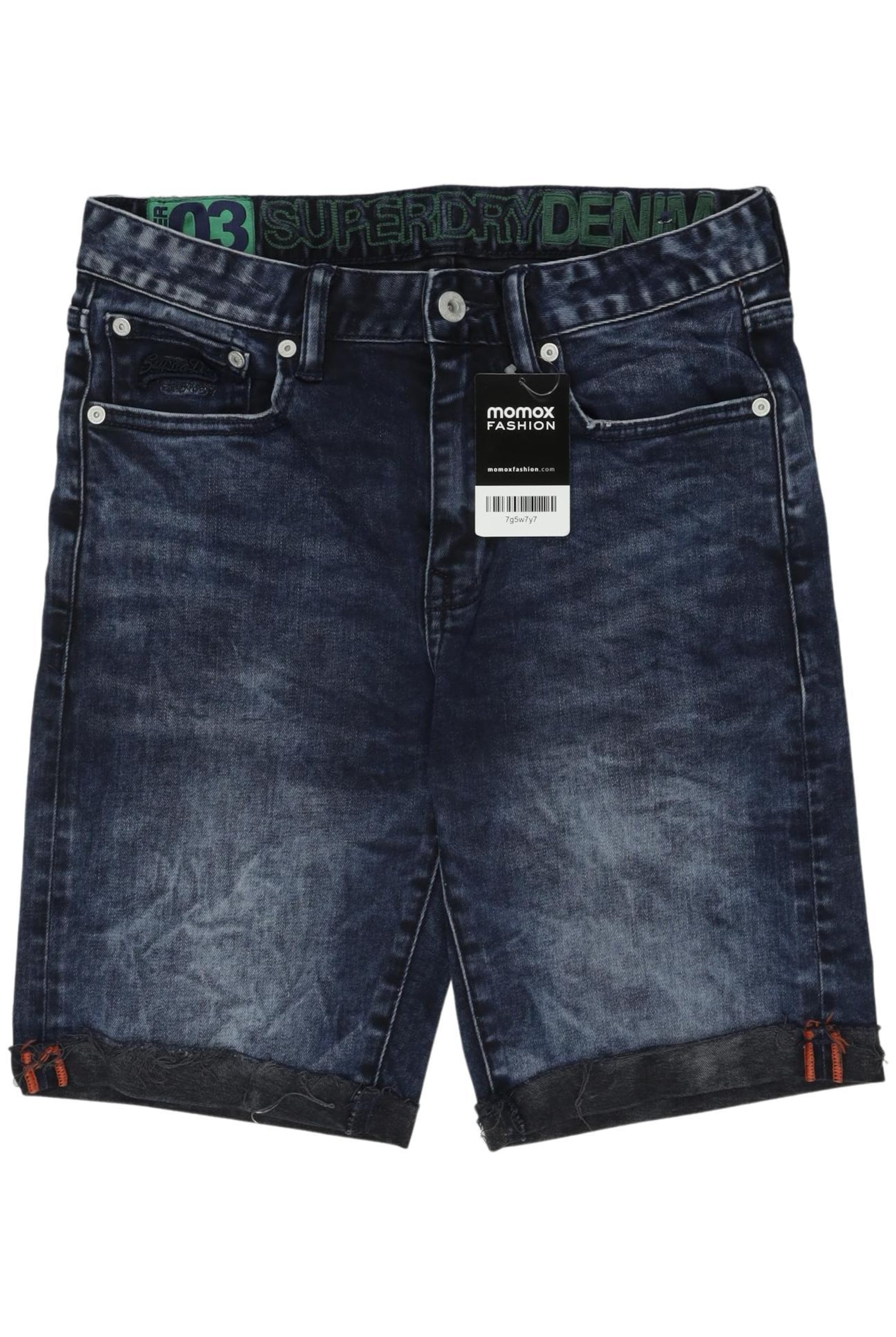 Superdry & Co Shorts in 30 in Blue: front