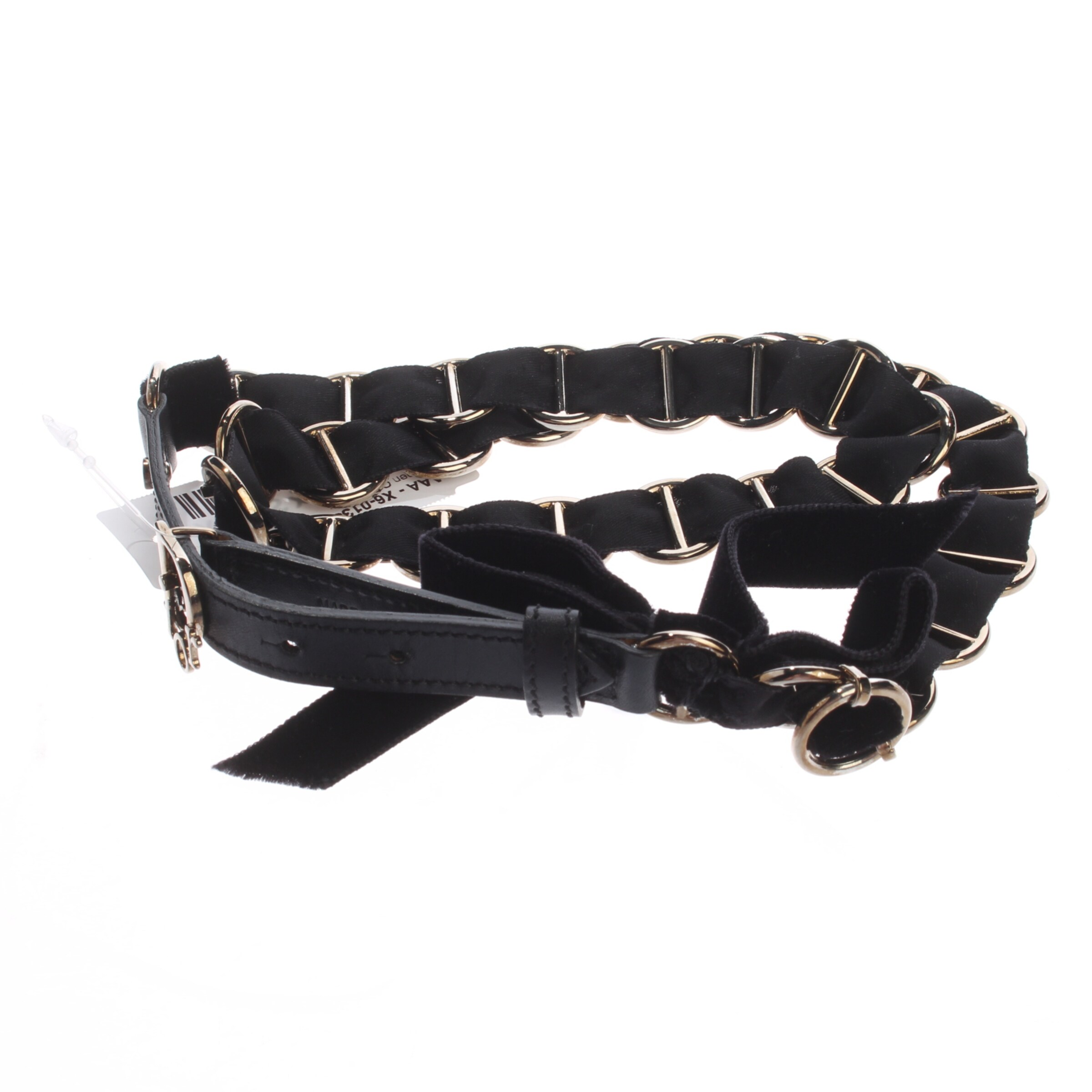 Dior Gürtel M in Schwarz: Vorderseite