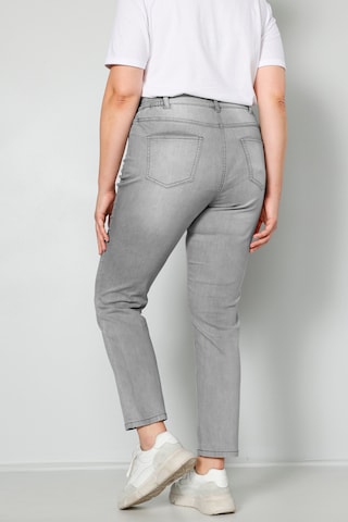 MIAMODA Slimfit Jeans in Grijs