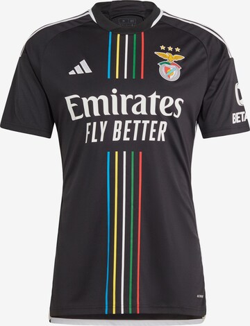 ADIDAS PERFORMANCE Tricot ' Benfica Lissabon 23/24 ' in Zwart: voorkant