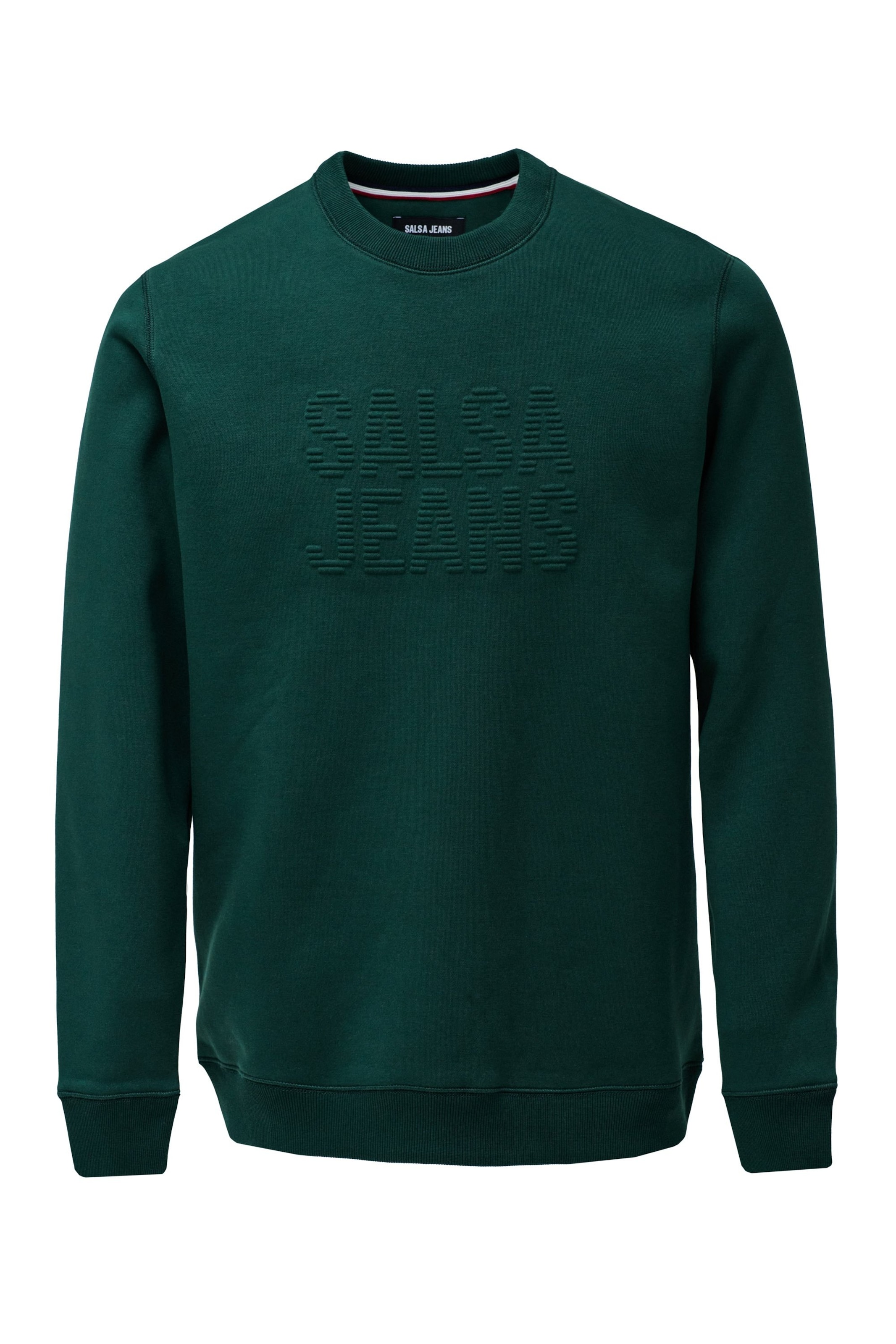 Sweat-shirt Salsa Jeans en vert : devant