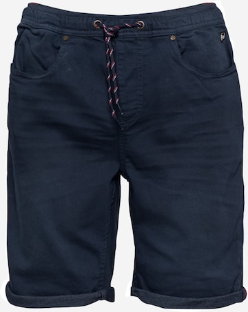 BLEND Slimfit Shorts in Blau: predná strana