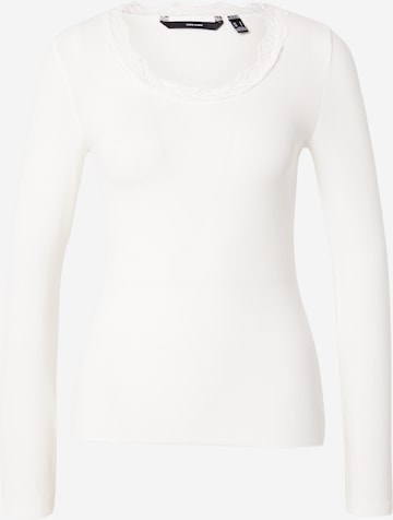 VERO MODA Shirt 'ROSI' in Wit: voorkant
