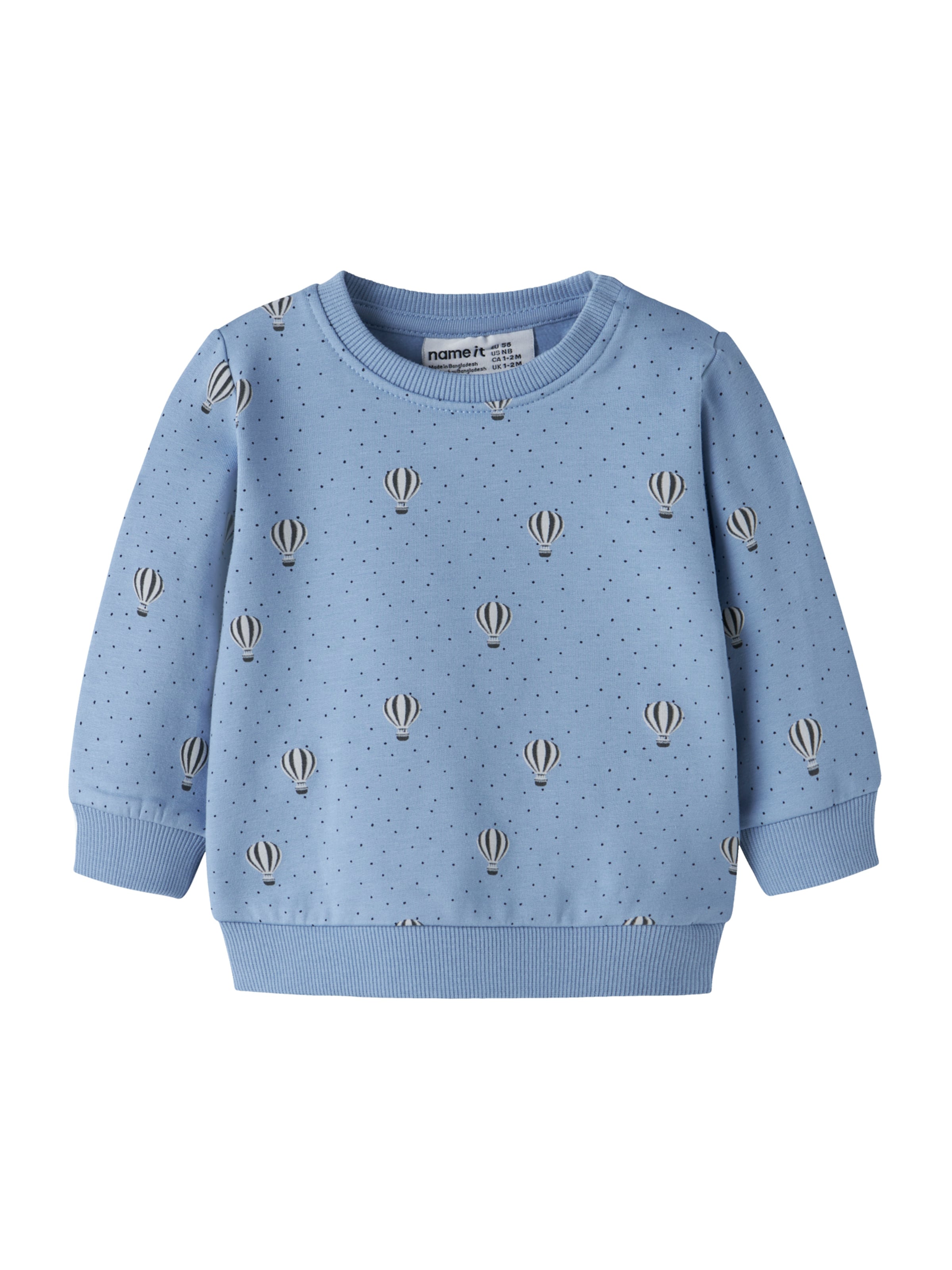 Felpa 'NBMVIMMER' di NAME IT in blu: frontale