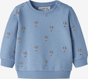NAME IT Sweatshirt 'NBMVIMMER' in Blue: front