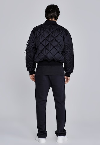 Veste mi-saison SikSilk en noir