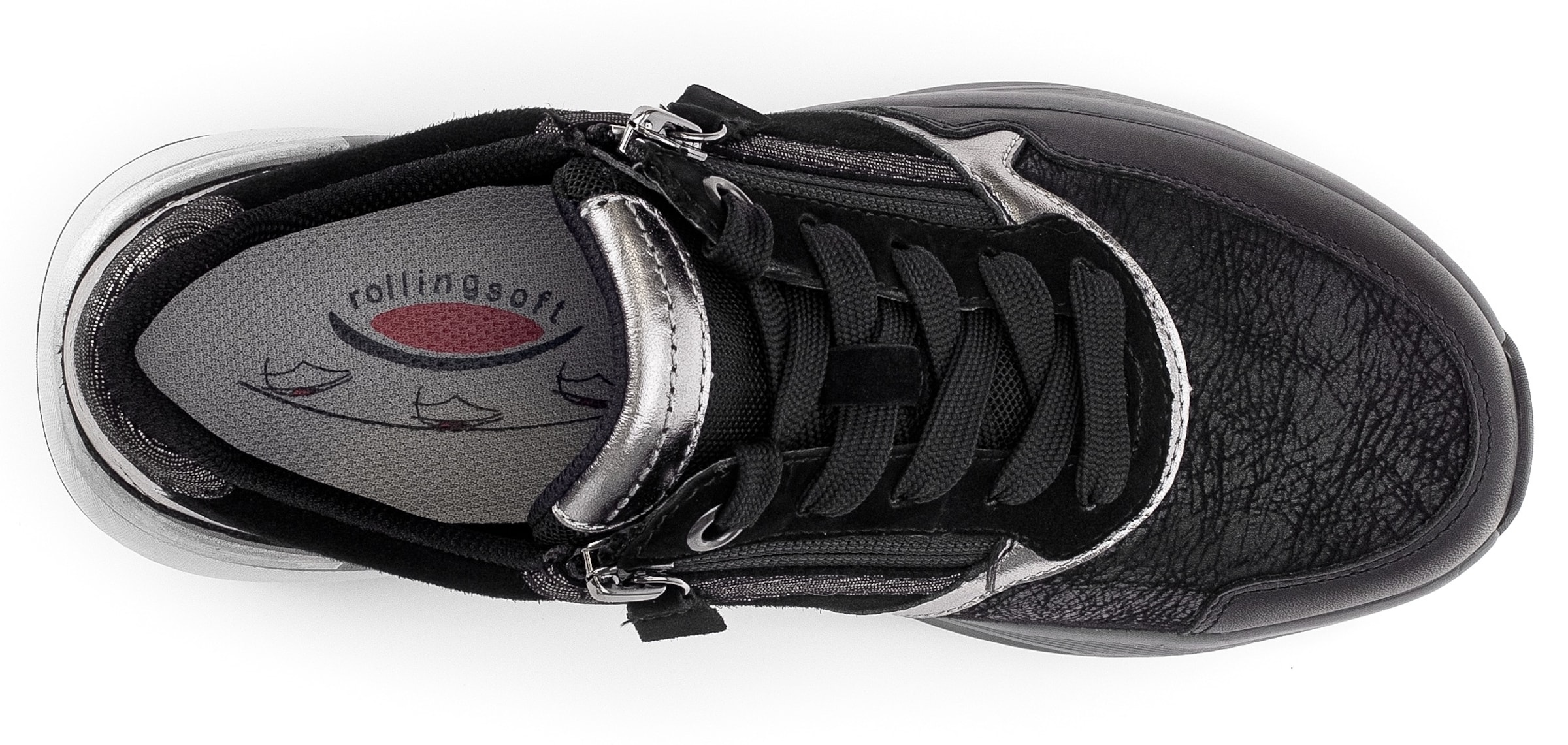 Gabor Rollingsoft Sneaker in Schwarz