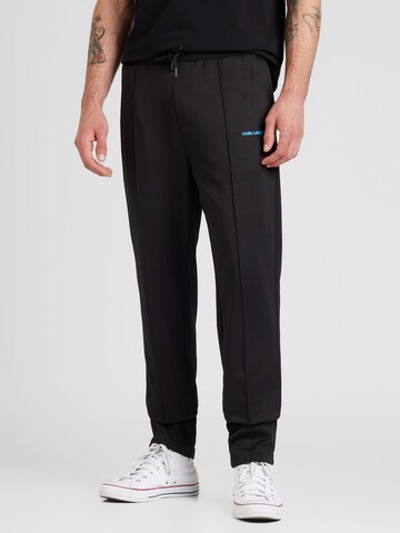 Karl Lagerfeld Regular Hose in Schwarz: Vorderseite