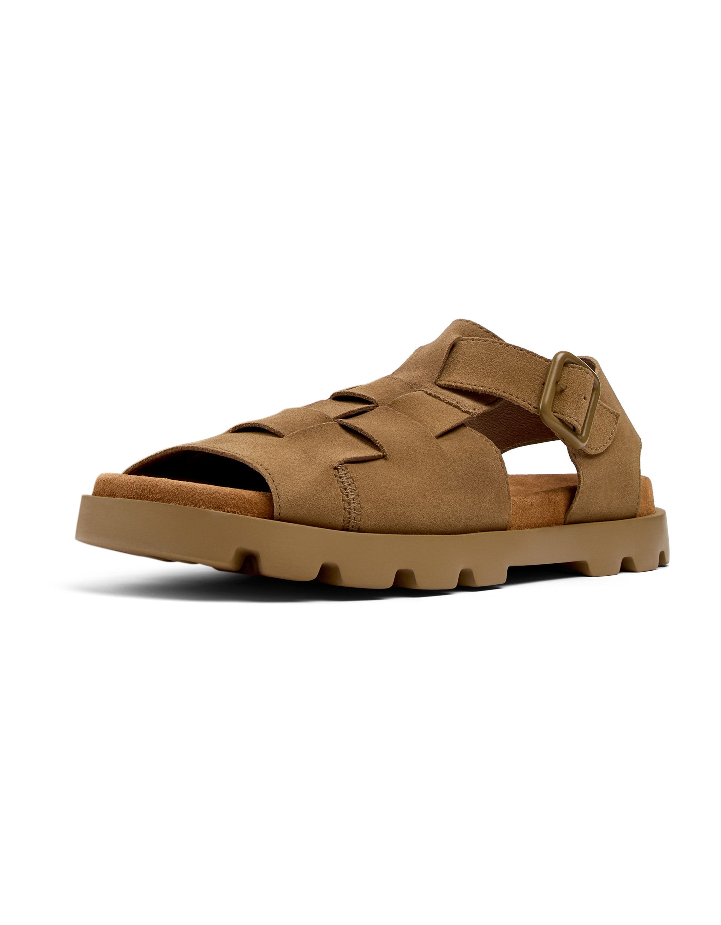 CAMPER Sandalen 'Brutus' in Bruin: voorkant