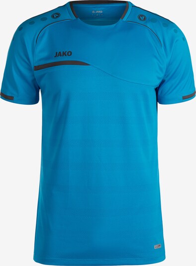 JAKO Functioneel shirt in de kleur Hemelsblauw / Zwart, Productweergave