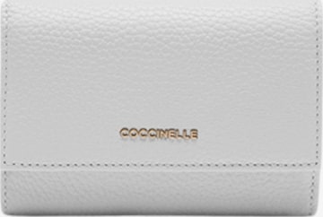 Portamonete 'COCCINELLE METALLIC' di Coccinelle in bianco: frontale