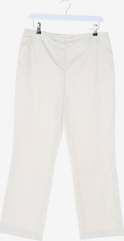 HERMÈS Pants in M in White: front