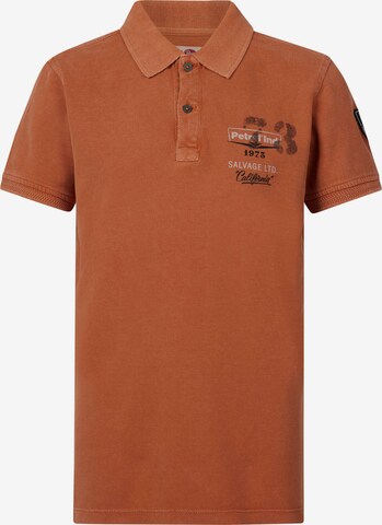 Petrol Industries Shirt in Oranje: voorkant