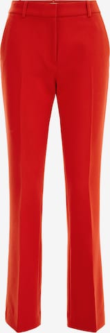 WE Fashion Regular Pantalon in Rood: voorkant