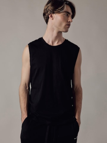 T-Shirt 'Canotta' OWN Off With Nature en noir