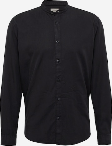 ESPRIT Regular fit Button Up Shirt in Black: front