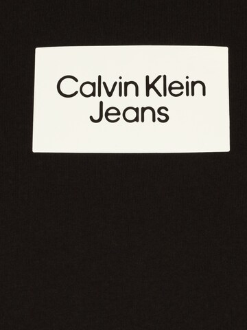 Calvin Klein Jeans Plus T-Shirt in Schwarz