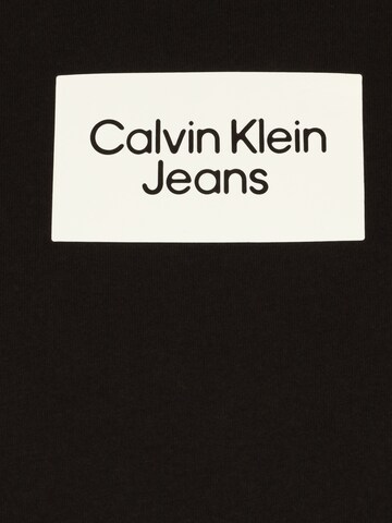 melns Calvin Klein Jeans Plus T-Krekls