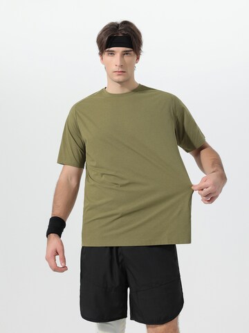 YOUTHUP Performance Shirt 'Trockenbahn' in Green