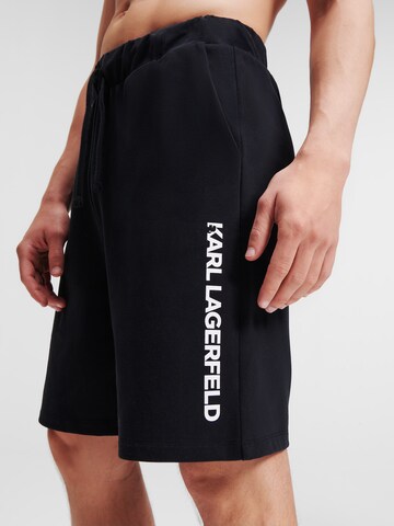 Karl Lagerfeld Pyjama kort in Zwart