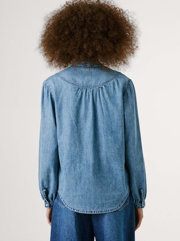 Chemisier Pepe Jeans en bleu
