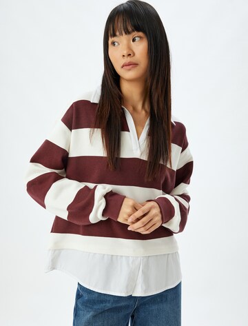 Koton Sweatshirt in Rood
