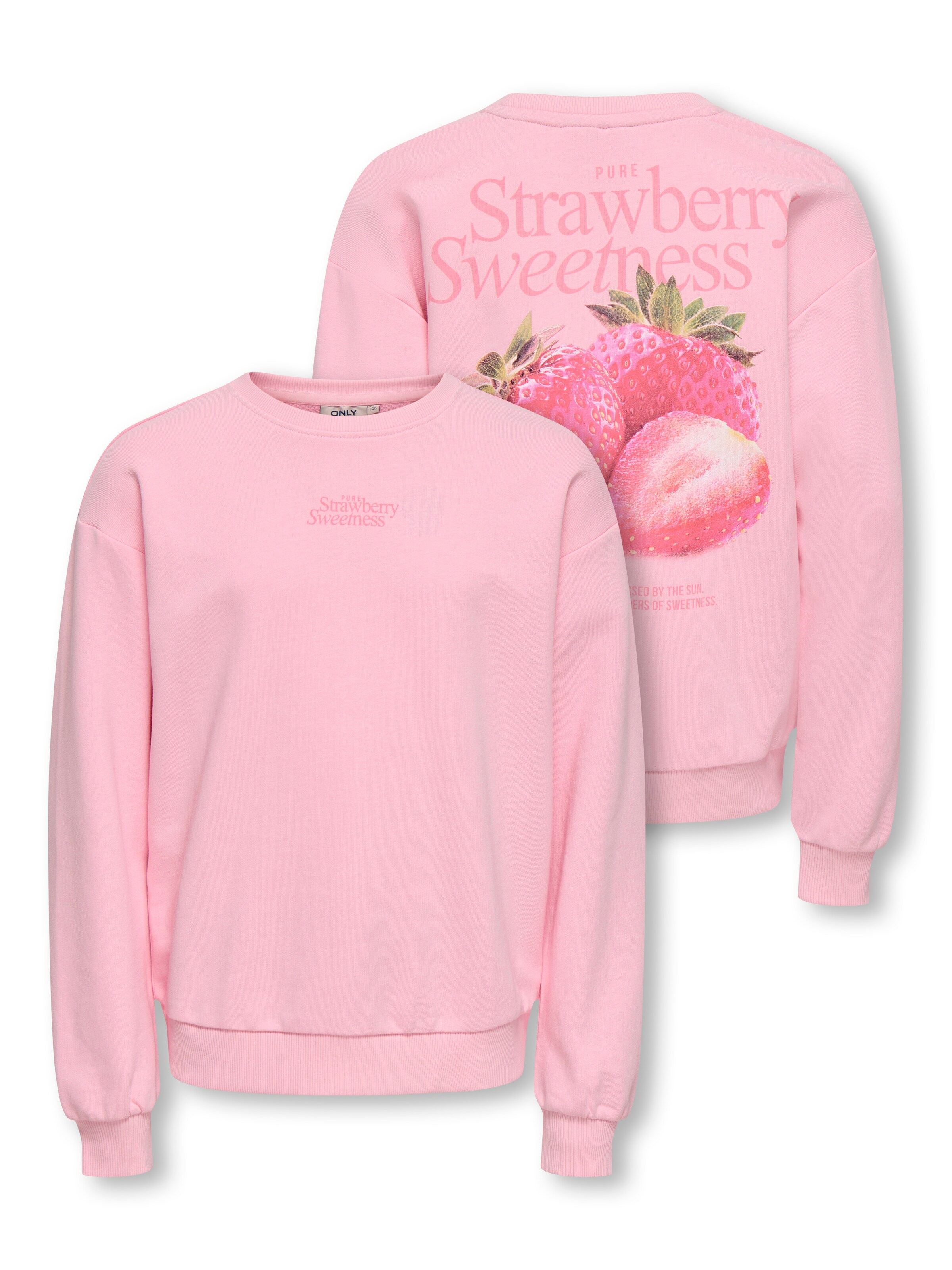ONLY GIRLS - Sweatshirt 'KOGPhilea' em rosa