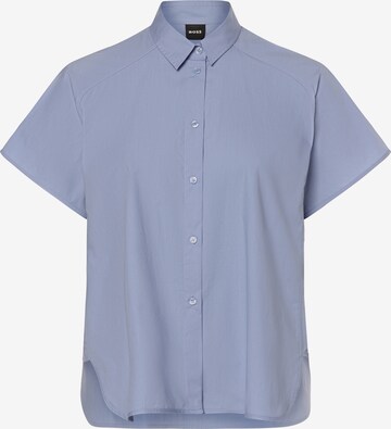 BOSS Blouse 'Bixina' in Blue: front