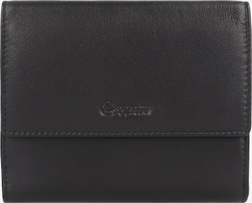 Esquire Wallet 'Viktoria' in Black: front