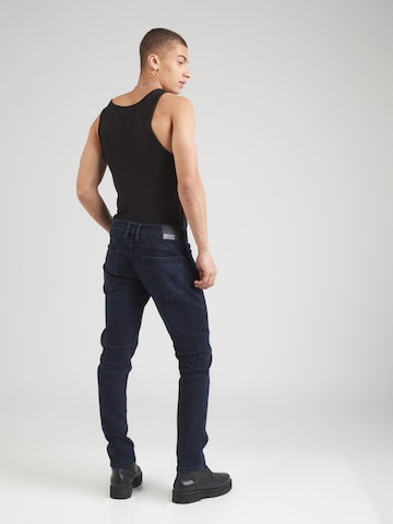 Coupe slim Jean 'Piers' TOM TAILOR DENIM en bleu