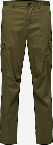 SELECTED HOMME Regular Cargo Pants in Green: front