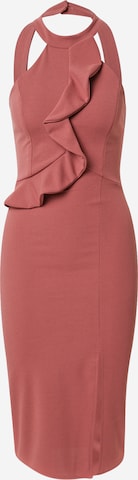WAL G. Φόρεμα κοκτέιλ 'SASHA' σε ροζ: μπροστά
