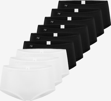 SLOGGI Panty '24/7 Microfibre' in Black: front