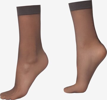 CALZEDONIA Socks in Brown: front