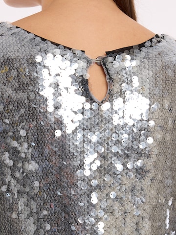 Ana Alcazar Evening dress ' Abda ' in Silver