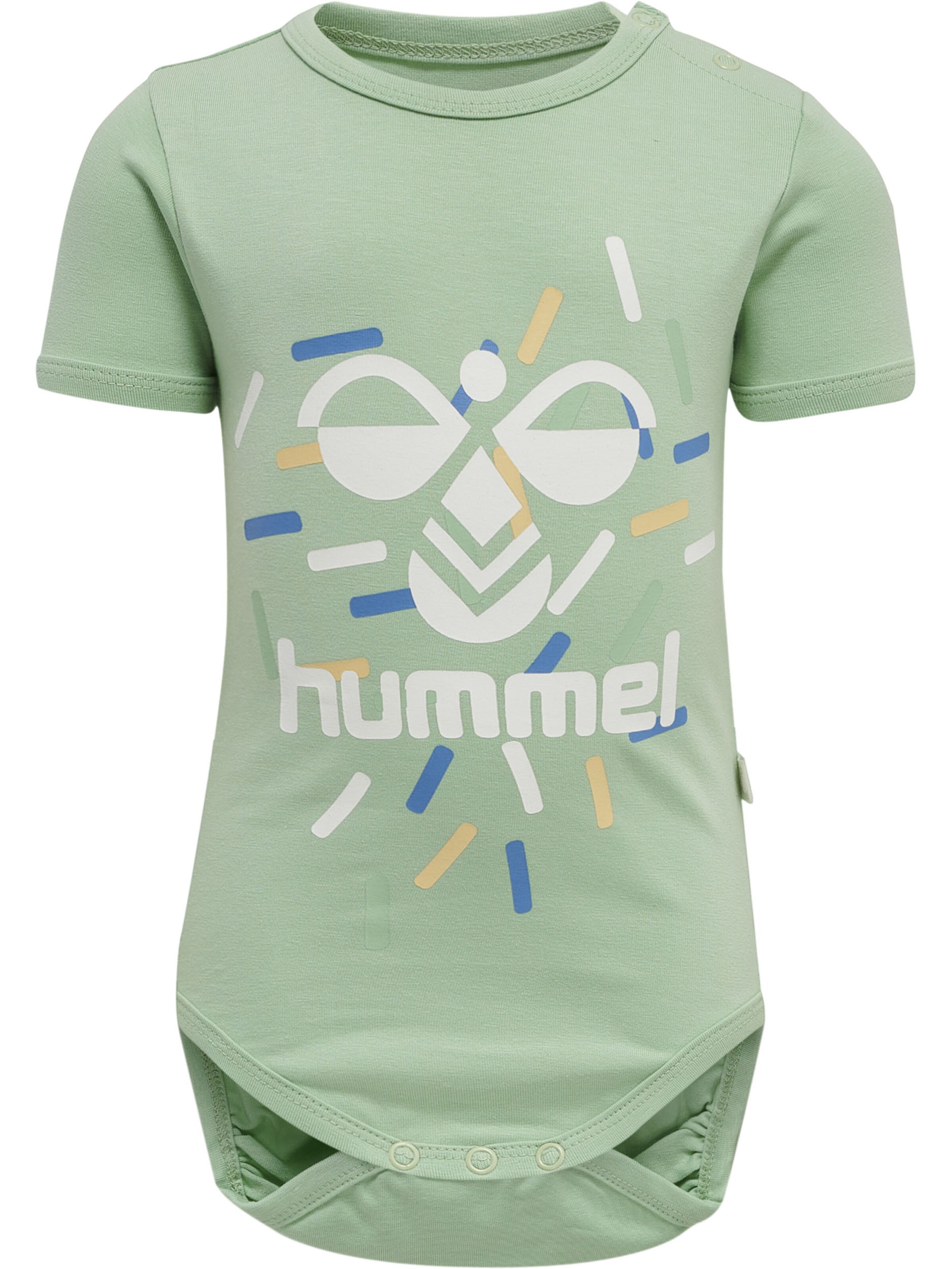 Hummel Body in Grün: Vorderseite