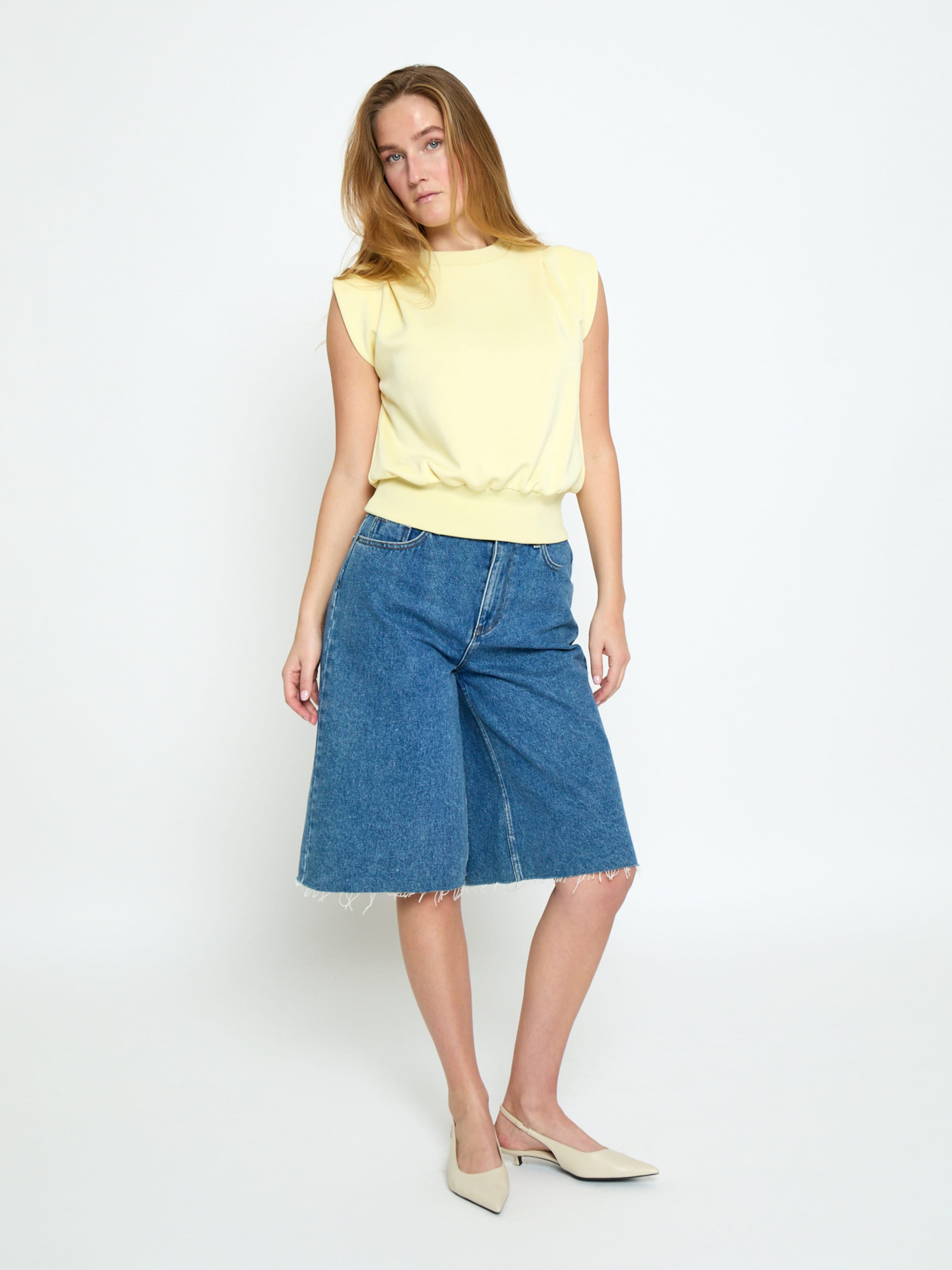 Regular Pantalon 'Kaddi' minus en bleu