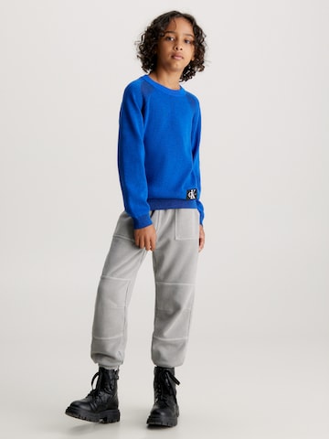Calvin Klein Jeans Pullover in Blau