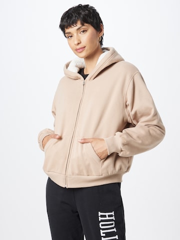 HOLLISTER Tussenjas in Beige: voorkant